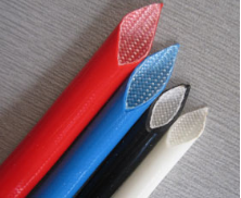 Guaina in fibra di vetro rivestita in resina siliconica-SB-SGS-40