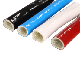 Guaina in fibra di vetro resistente al fuoco e al calore-SB-SGS-FH