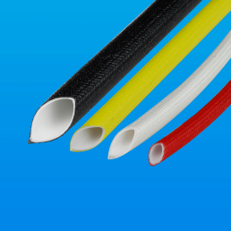Guaina in fibra di vetro in gomma siliconica (gomma interna e fibra esterna)-SB-SRS-70